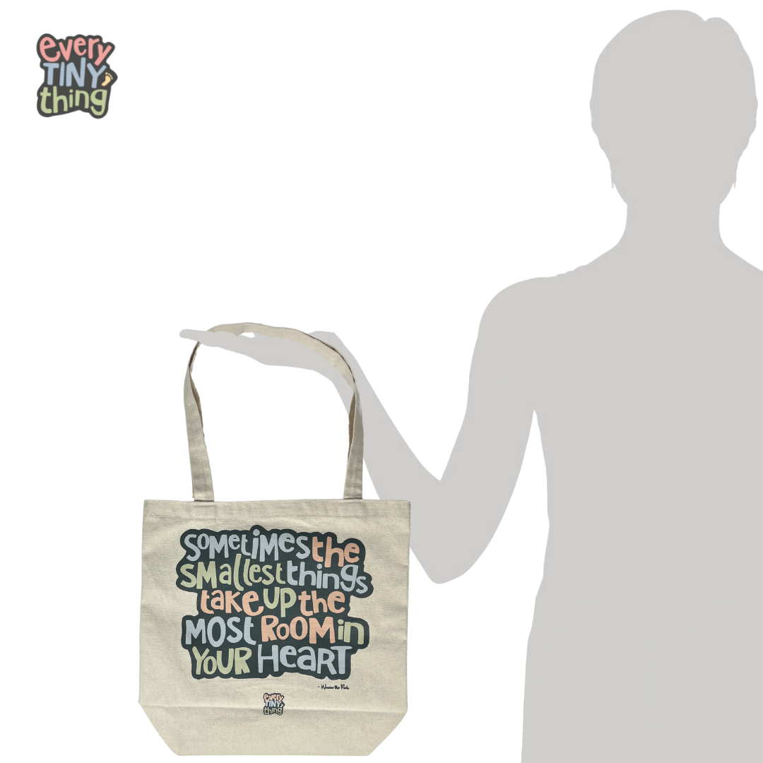 NICU Tote Bag - "Sometimes The Smallest Things"