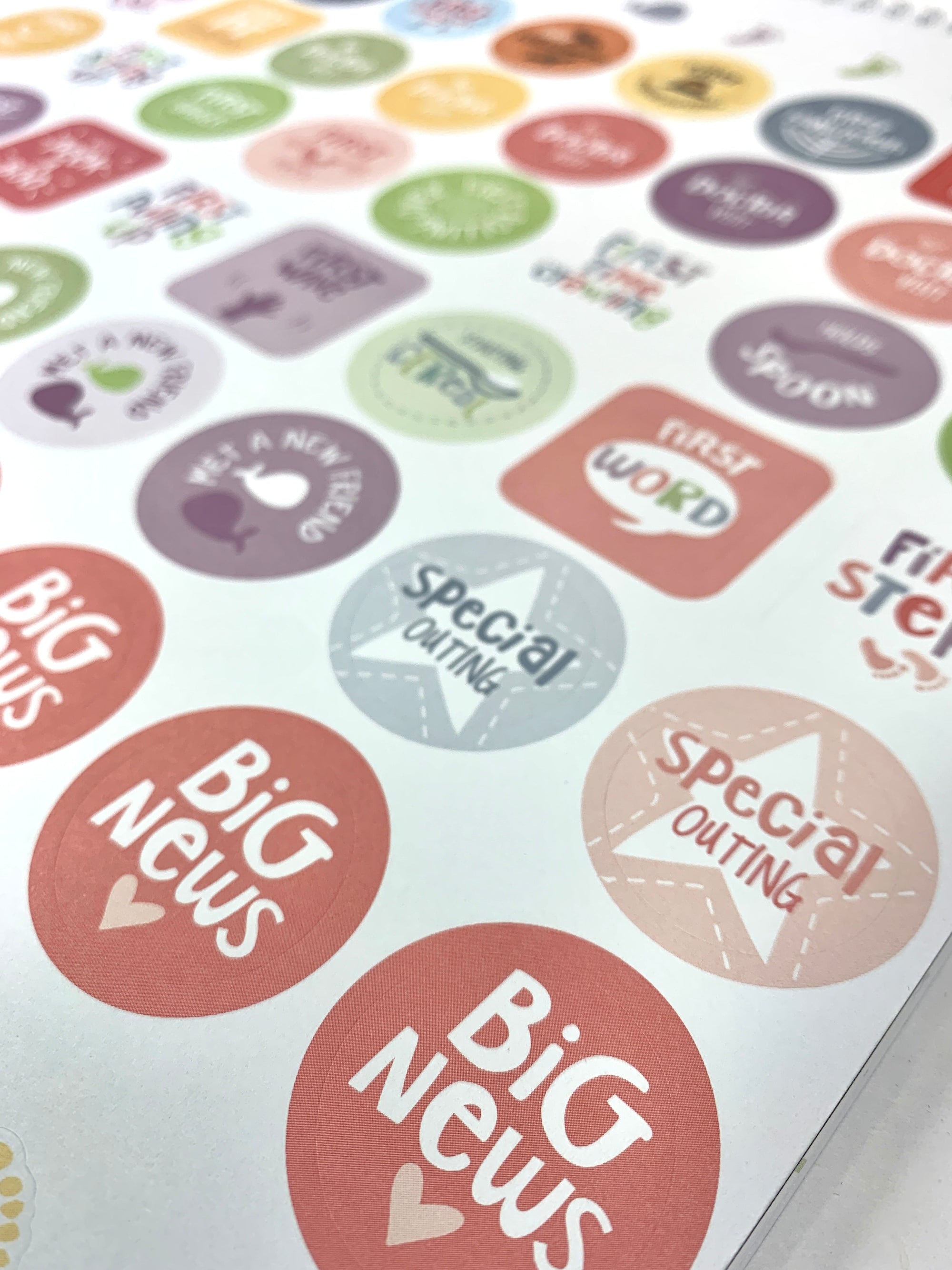 My First Year NICU Calendar - English